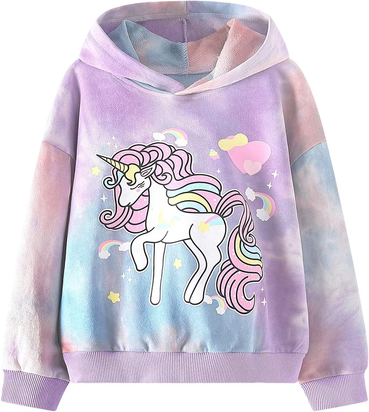 WELAKEN Unicorn Sweatshirts for Girls Toddler & Kids II Little Girl's Pullover Tops Sweaters & Hoodies