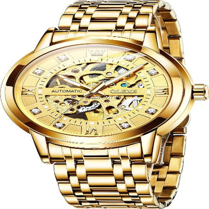 OUPINKE Men's Automatic Mechanical Watches Luxury Business Dress