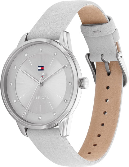 Tommy Hilfiger PAIGE DIAL LEATHER WATCH