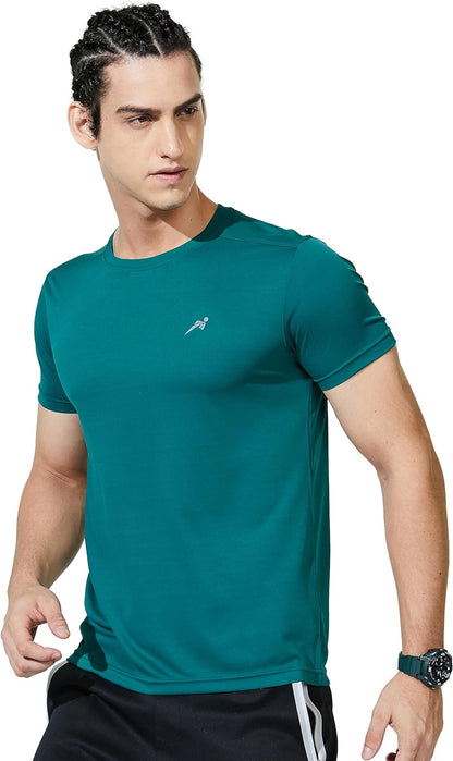 Amazon Brand - Symactive Men's Round Neck Sports T-Shirt