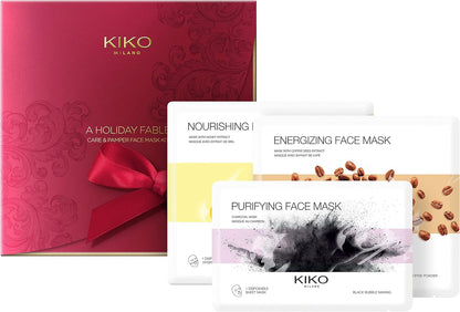 KIKO Milano A Holiday Fable Fairytale Bath Bomb Set | Skincare Kit: 2 Cherry Blossom And Lavender Bath Bombs