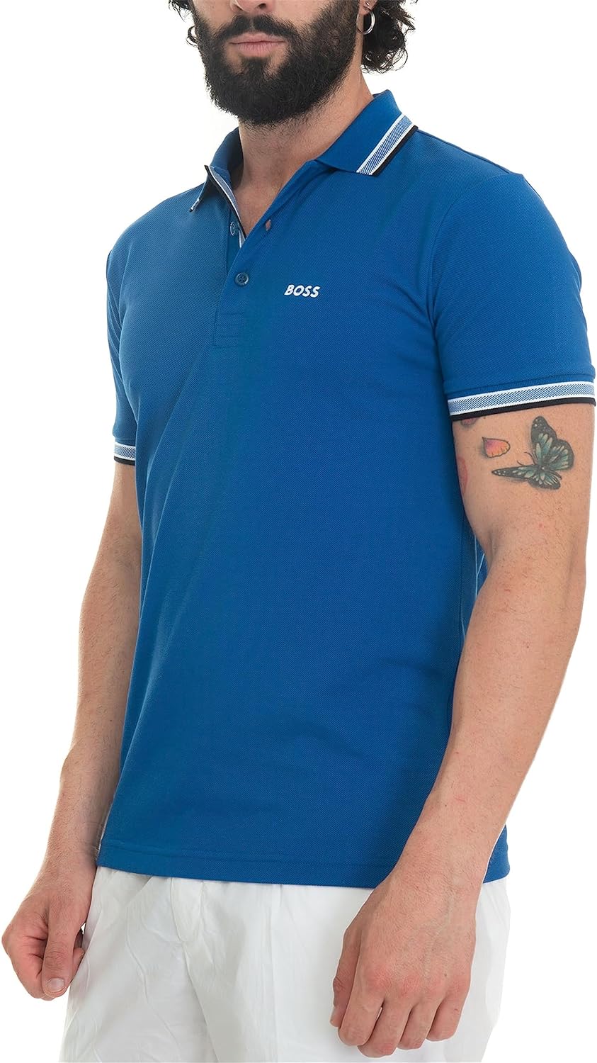 BOSS Mens Paddy 10241663 01 Polo Shirt (pack of 1)