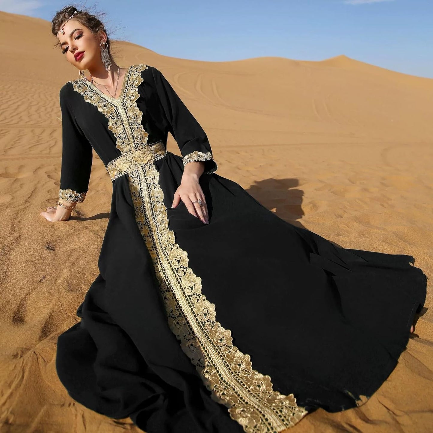 PolyJolly womens Abaya-18 Abaya