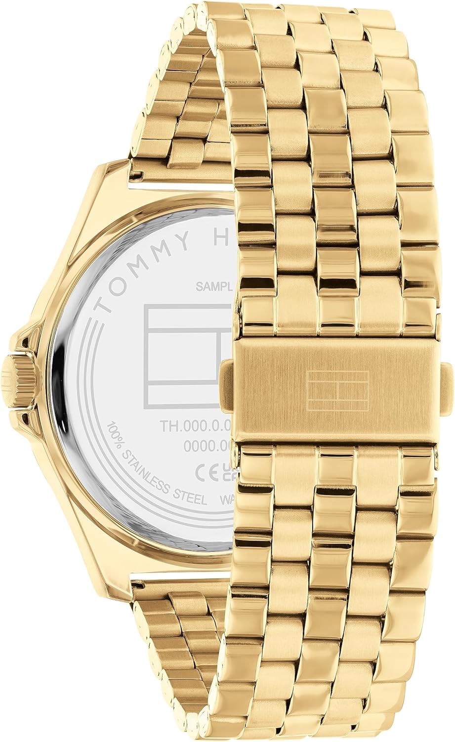 Tommy Hilfiger, Norris Men's Blue Dial, Ionic Plated Thin Gold 2 Steel Watch - 1710546