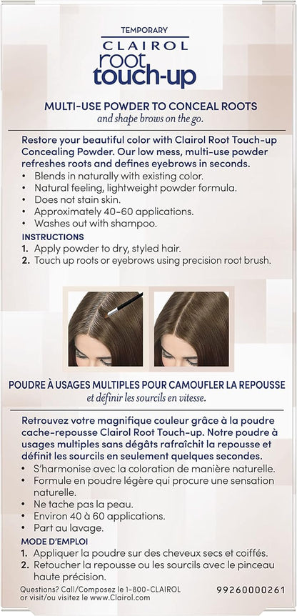 Clairol Root Touch-Up Temporary Concealing Powder, Hair Color