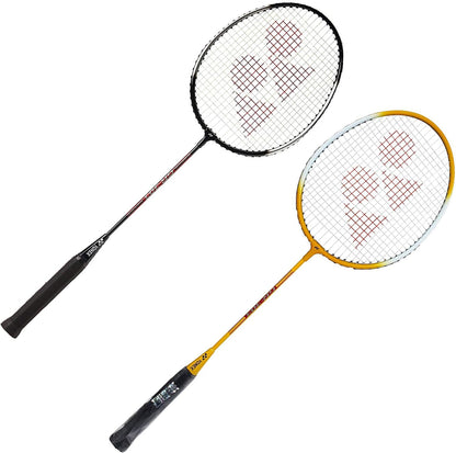 YONEX GR 303 Combo Badminton Racquet with Full Cover, Set of 2