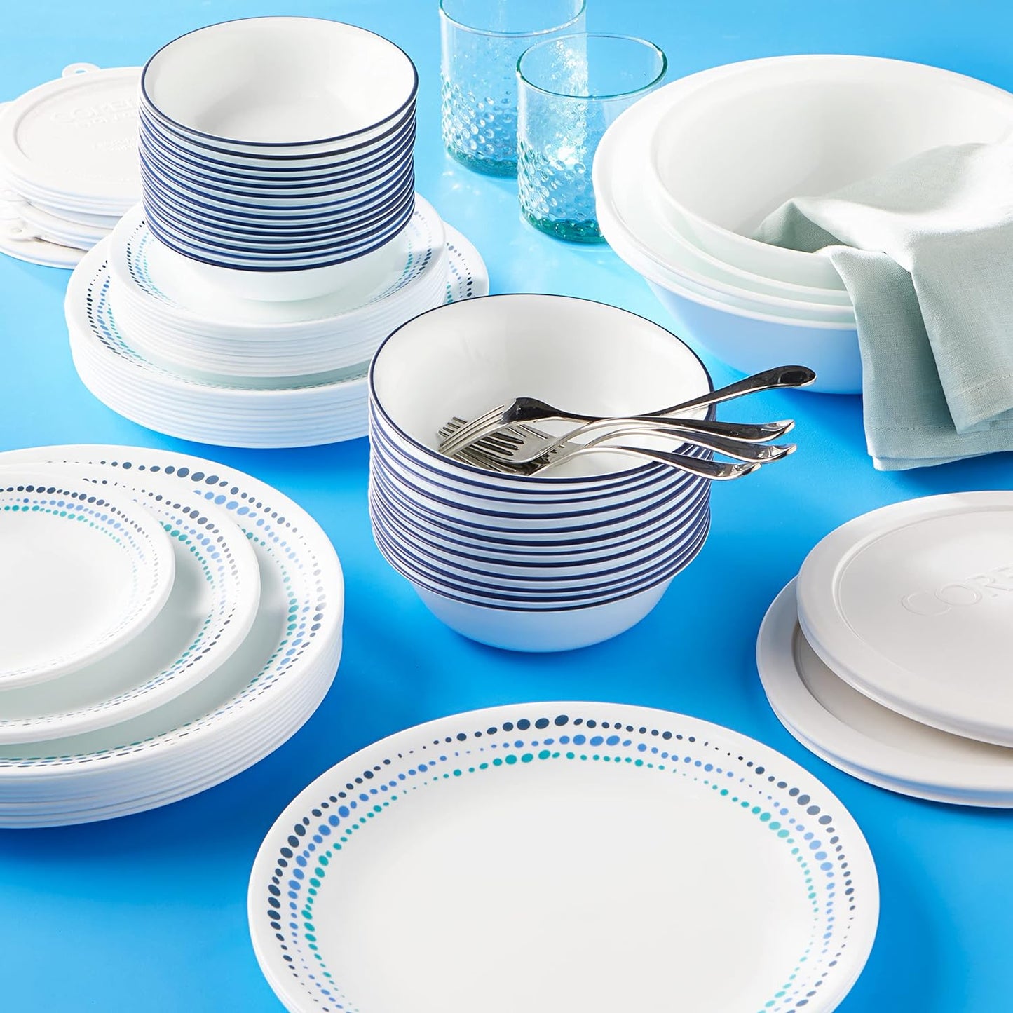 Corelle Terracotta Dreams Set ,White,12pc Set,1147366