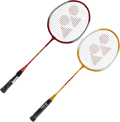 YONEX GR 303 Combo Badminton Racquet with Full Cover, Set of 2