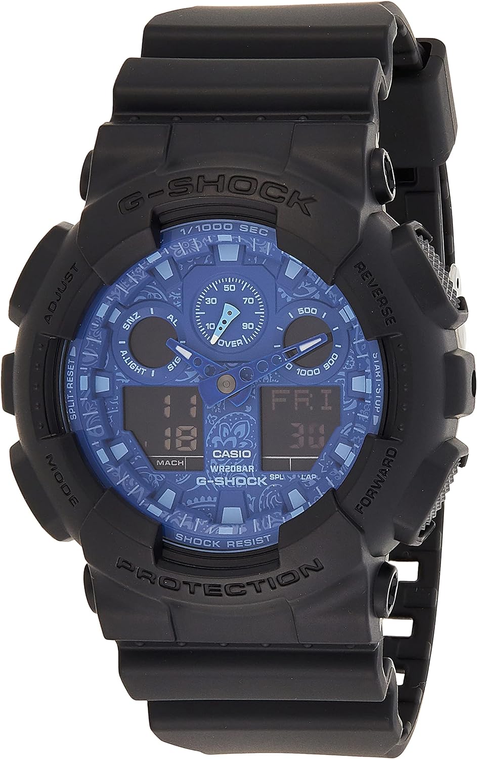 Casio AW 500Bb 1E G Shock Analog Digital Watch