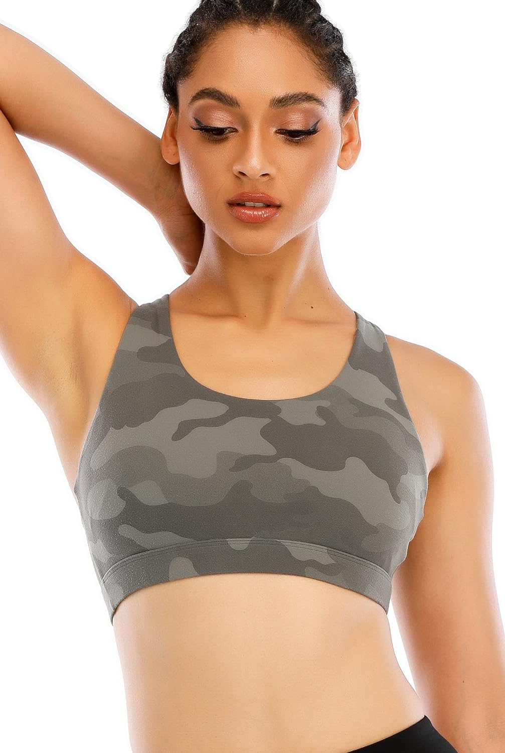 RUNNING GIRL womens Full Coverage Women's Plus Sports Bras