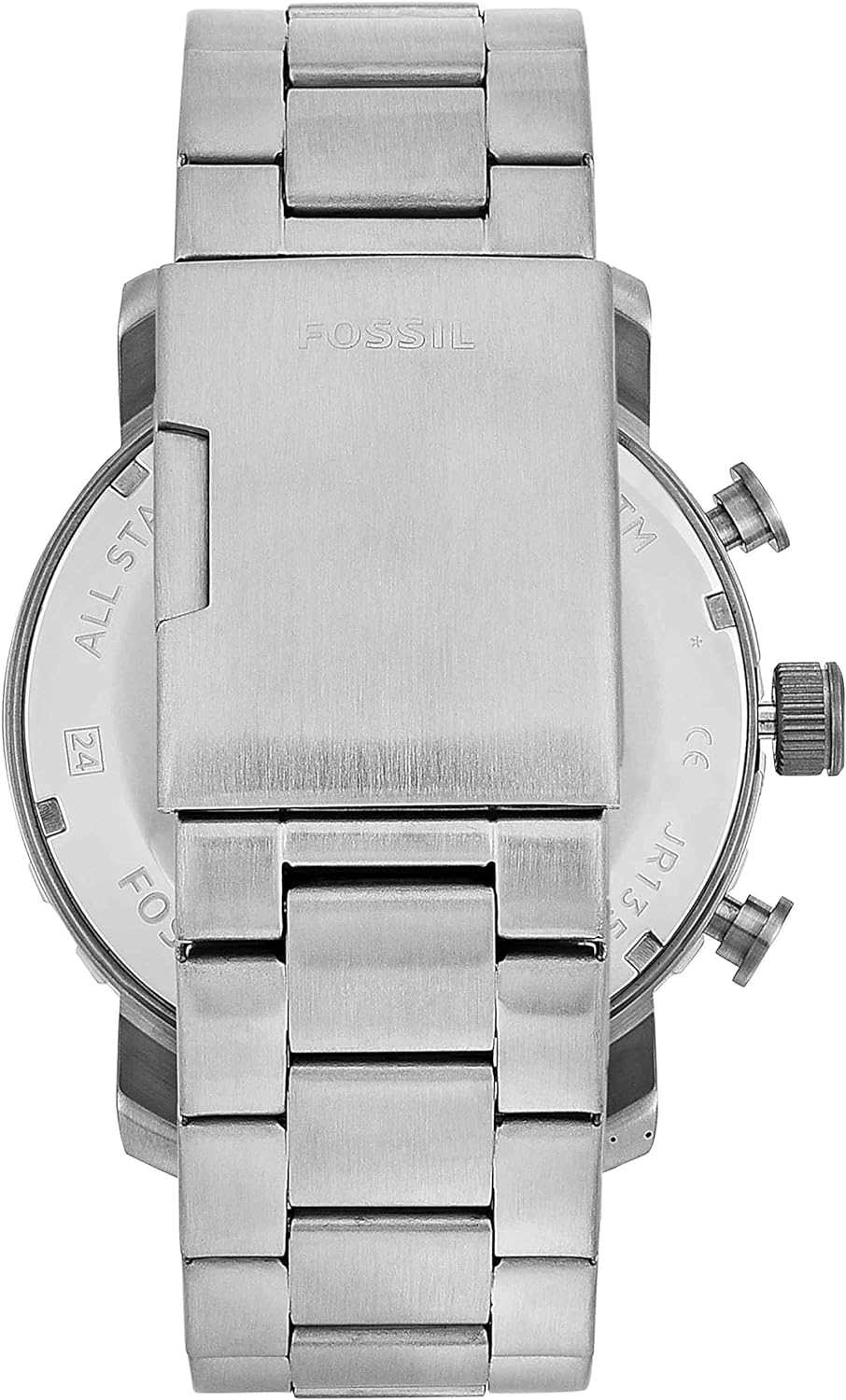 Fossil men's nate stainless steel online watch