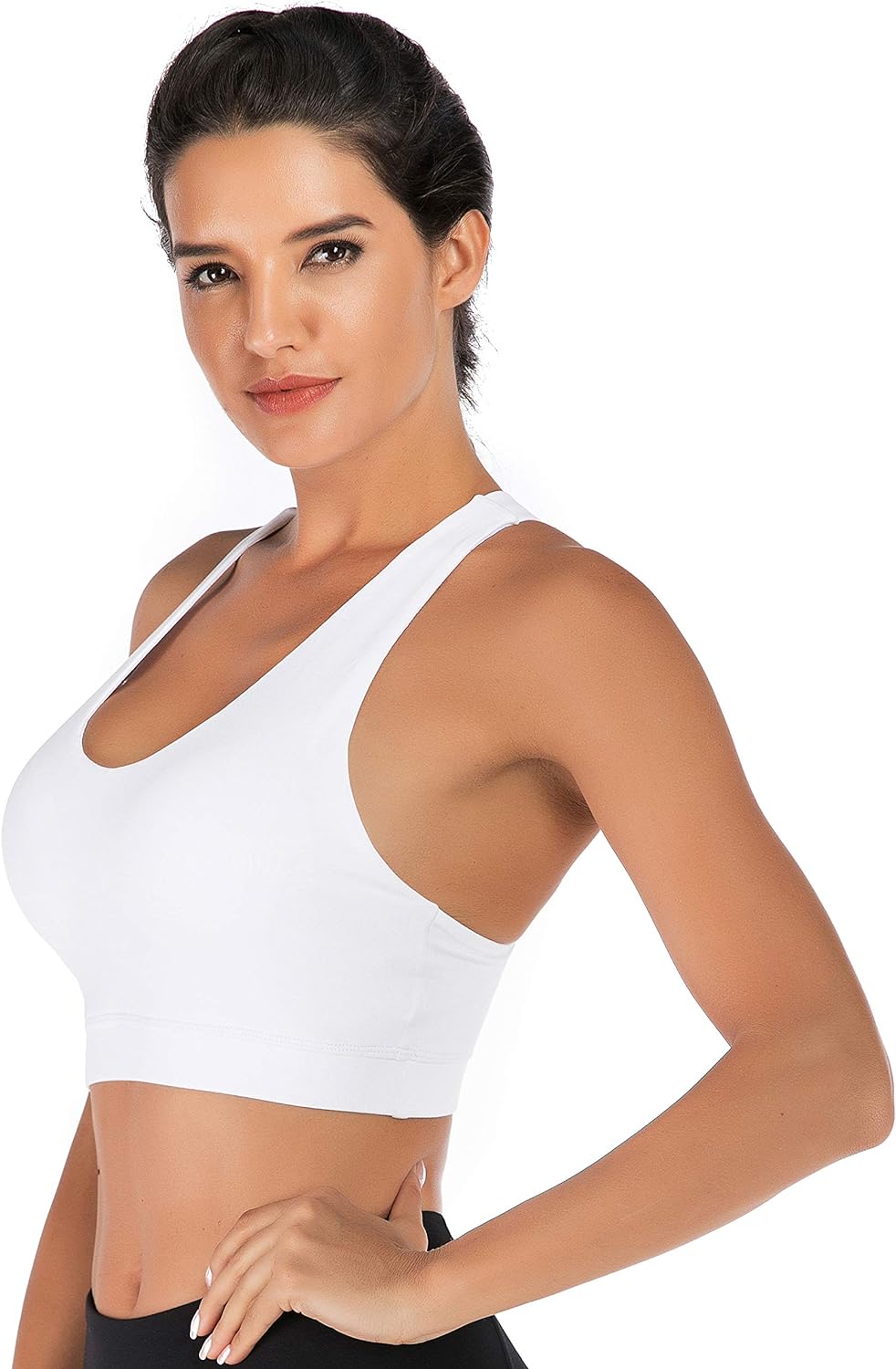 RUNNING GIRL womens Full Coverage Women's Plus Sports Bras