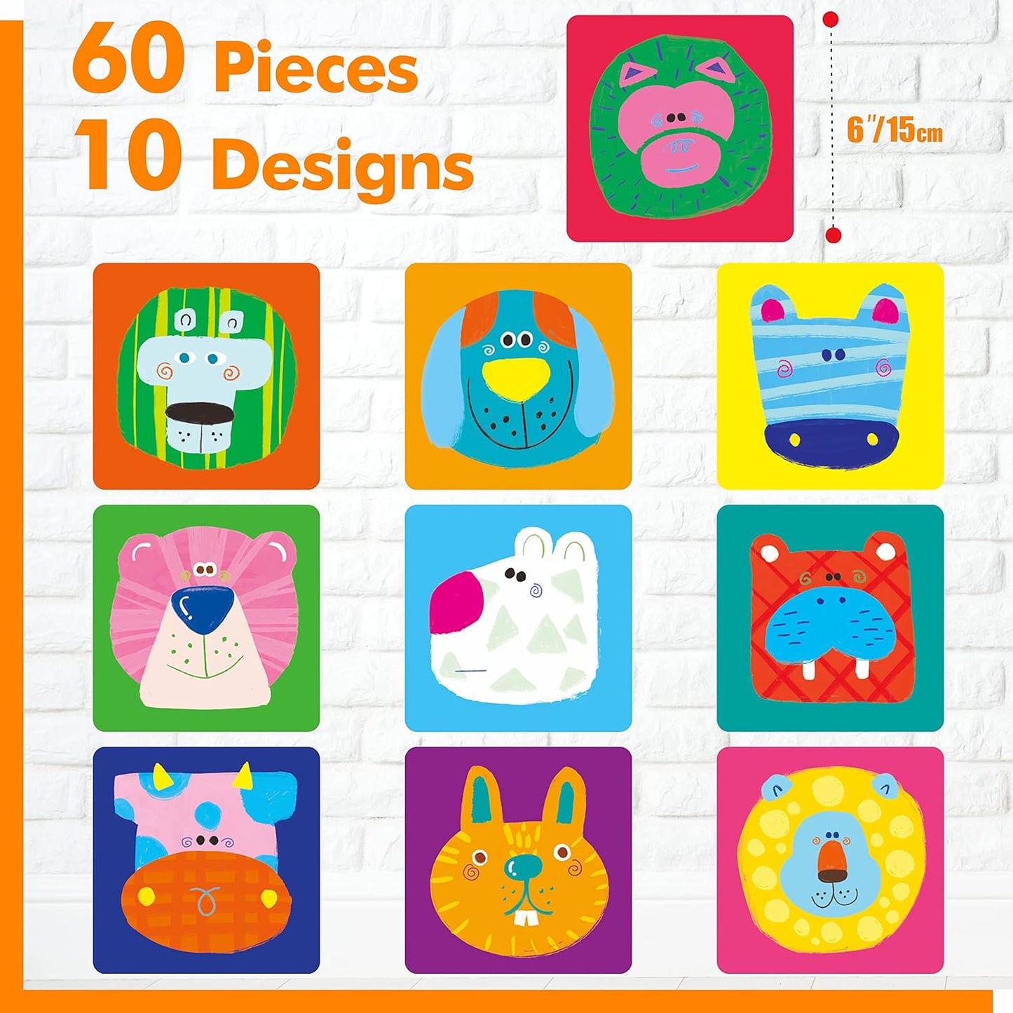 10 PCS Number Posters, Numbers Learning Bulletin Board Set School Decoration Supplies Educational Teaching Tool for Toddler Kid Family Classroom, 12” x 11”