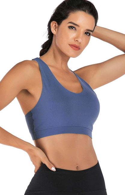 RUNNING GIRL womens Full Coverage Women's Plus Sports Bras