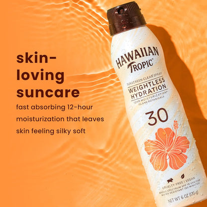 Hawaiian Tropic Silk Hydration Weightless Continous Spray Sunscreen