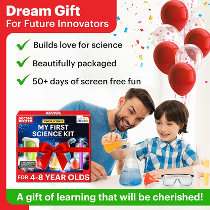 Doctor Jupiter Toy Science Kit For Kids Ages 7-8-11-14|Birthday Gifts for Girls & Boys 7,8,9,10,11,12,13,14 Years Old| Learning & Educational Stem Toys for Children