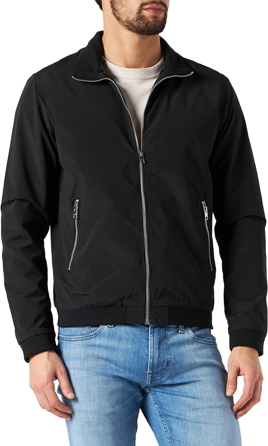 Jack & Jones Mens Jjerush Harrington Bomber Noos Jacket (pack of 1)