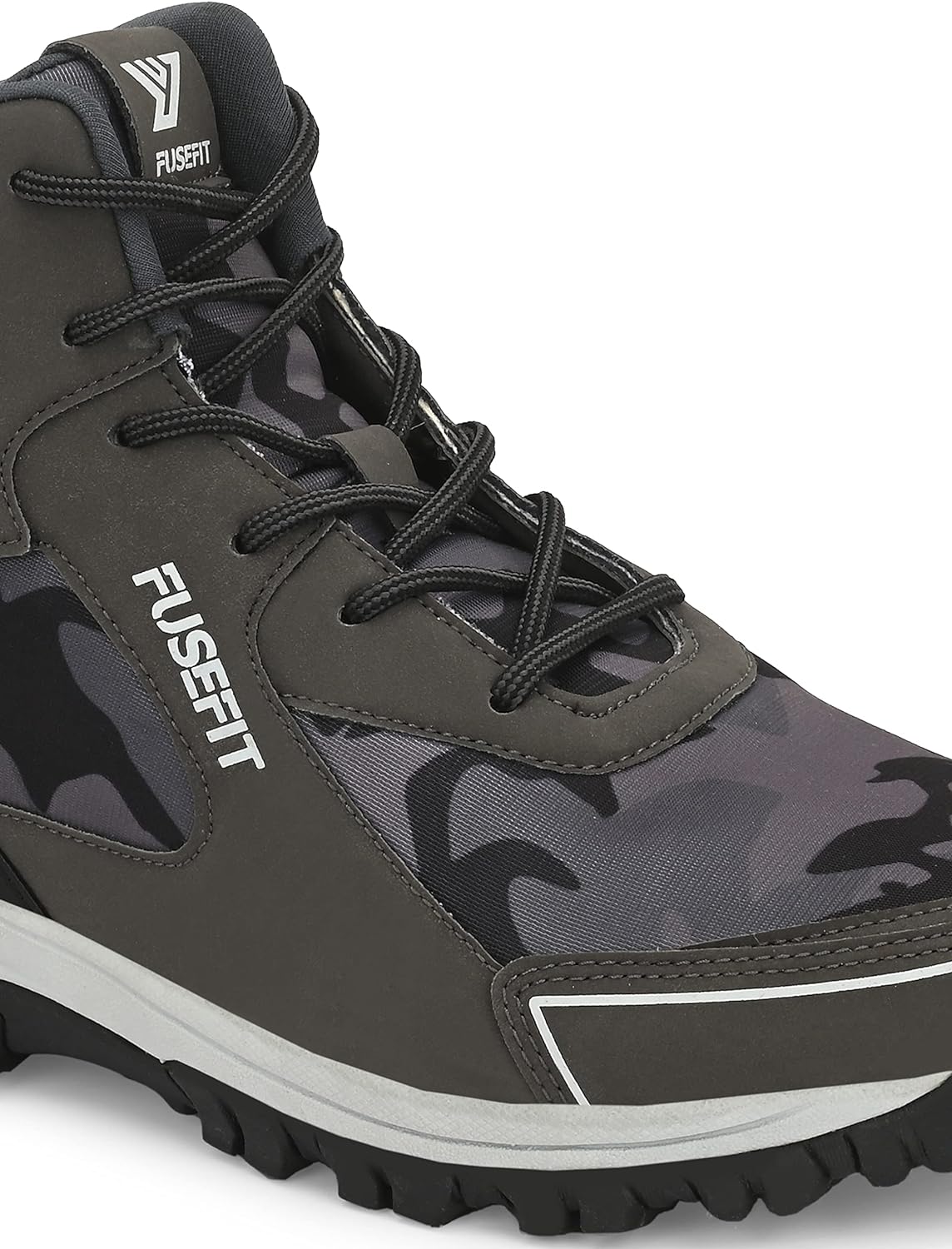 Fusefit Men's BLACK BURN FF Outdoor hiking shoes