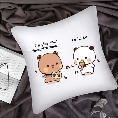 Happy Valentine's Day Pillow to Cuddle with Your Sweetheart - Gifts for your Boyfriend - Husband - Wife - Girlfriend - Valentine's Day Romance to Their Bedroom (Design 4)