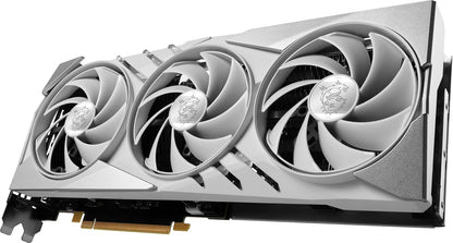 MSI GeForce RTX 4070 GAMING X TRIO 12G Graphics Card - RTX 4070 GPU, 12GB GDDR6X (21Gbps/192-bit), PCIe 4.0 - TRI FROZR 3 (3 x TORX Fan 5.0), RGB - HDMI 2.1, DisplayPort 1.4a