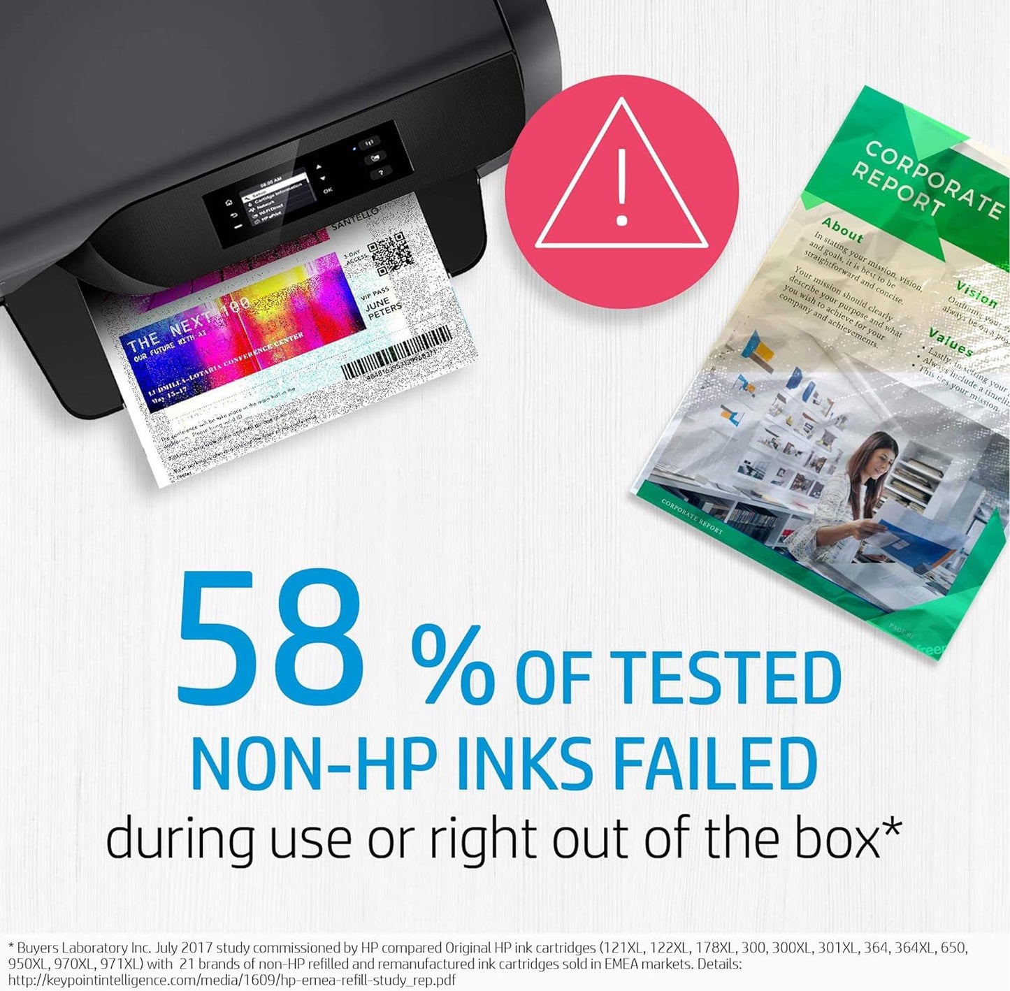 Hp 305 Black Original Ink Cartridge (1) + Tri-Color Cartridge(1)