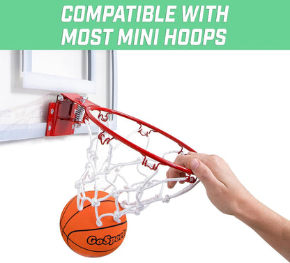 GoSports 5" Mini Basketball 3 Pack with Premium Pump - Perfect for Hoops