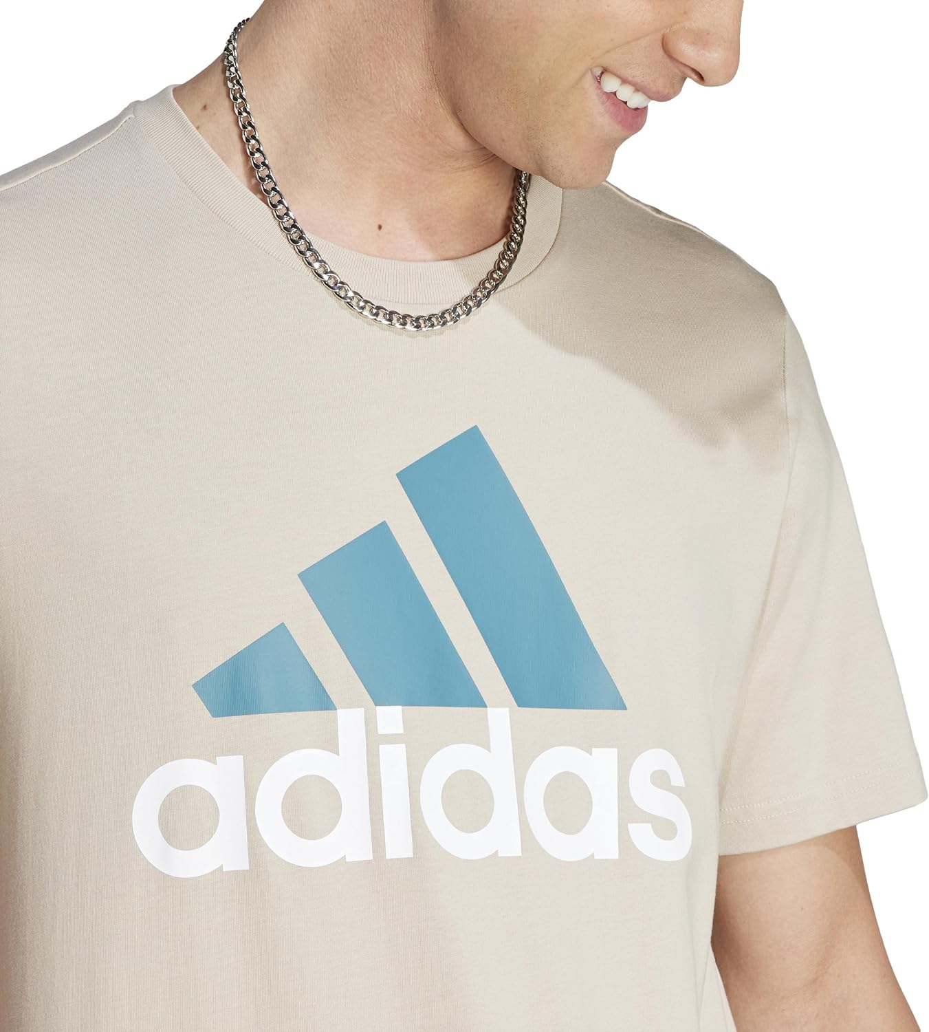 adidas Men's Essentials Single Jersey Big Logo T-Shirt