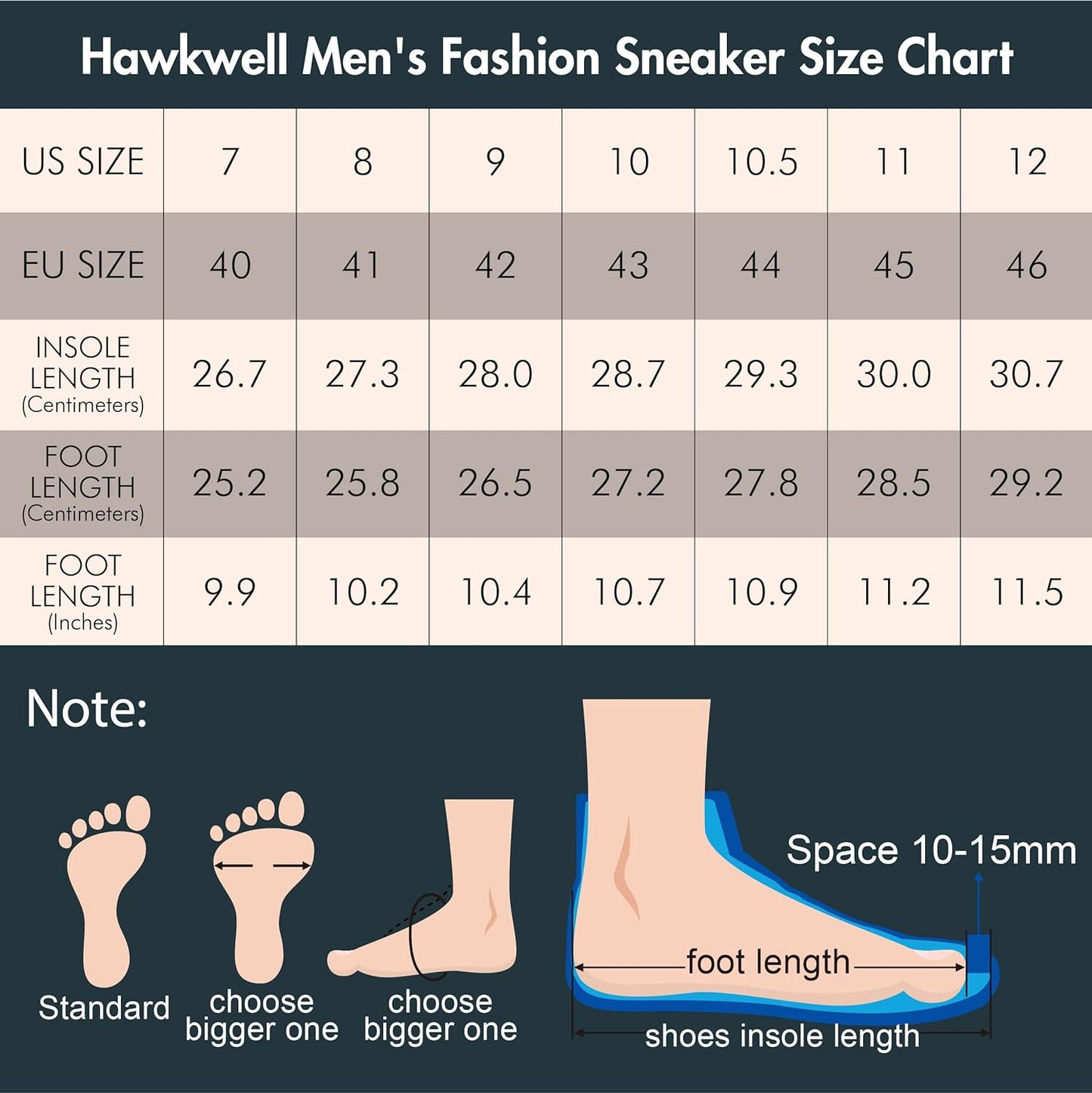 Hawkwell Men's Youth Fashion Sneakers Casual Walking Shoes Uniform Nurse Shoe Work Shoes