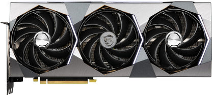 MSI GeForce RTX 4070 GAMING X TRIO 12G Graphics Card - RTX 4070 GPU, 12GB GDDR6X (21Gbps/192-bit), PCIe 4.0 - TRI FROZR 3 (3 x TORX Fan 5.0), RGB - HDMI 2.1, DisplayPort 1.4a