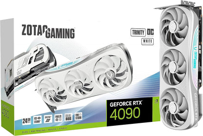 Zotac GeForce RTX 4090 Trinity OC White Graphics Card