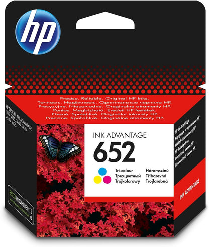 HP 652 Black Original Ink Cartridge [F6V25AE] | Works with HP DeskJet 3787, 3789, 3835, 4535 Printers