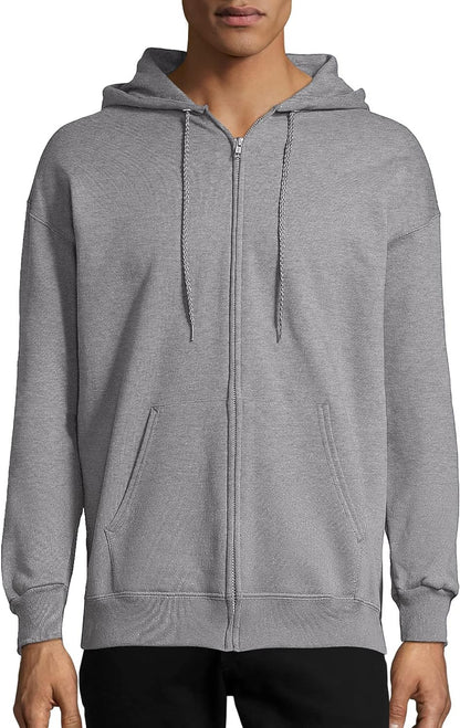 Hanes Men's Full Zip Ultimate Heavyweight Hoodie