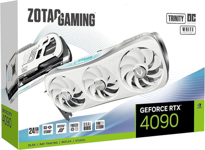 Zotac GeForce RTX 4090 Trinity OC White Graphics Card