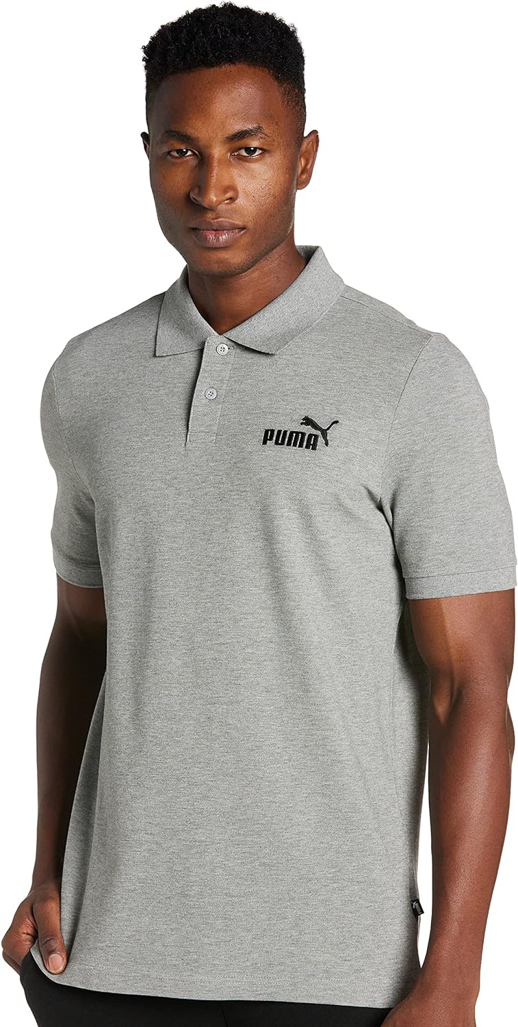 PUMA mens ESS Pique Polo (pack of 1)