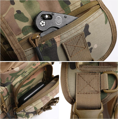 ANTARCTICA Waterproof Tactical Drop Leg Pouch Bag Type B Cross Over Leg Rig Outdoor Bike Cycling Hiking Thigh Bag multicolour