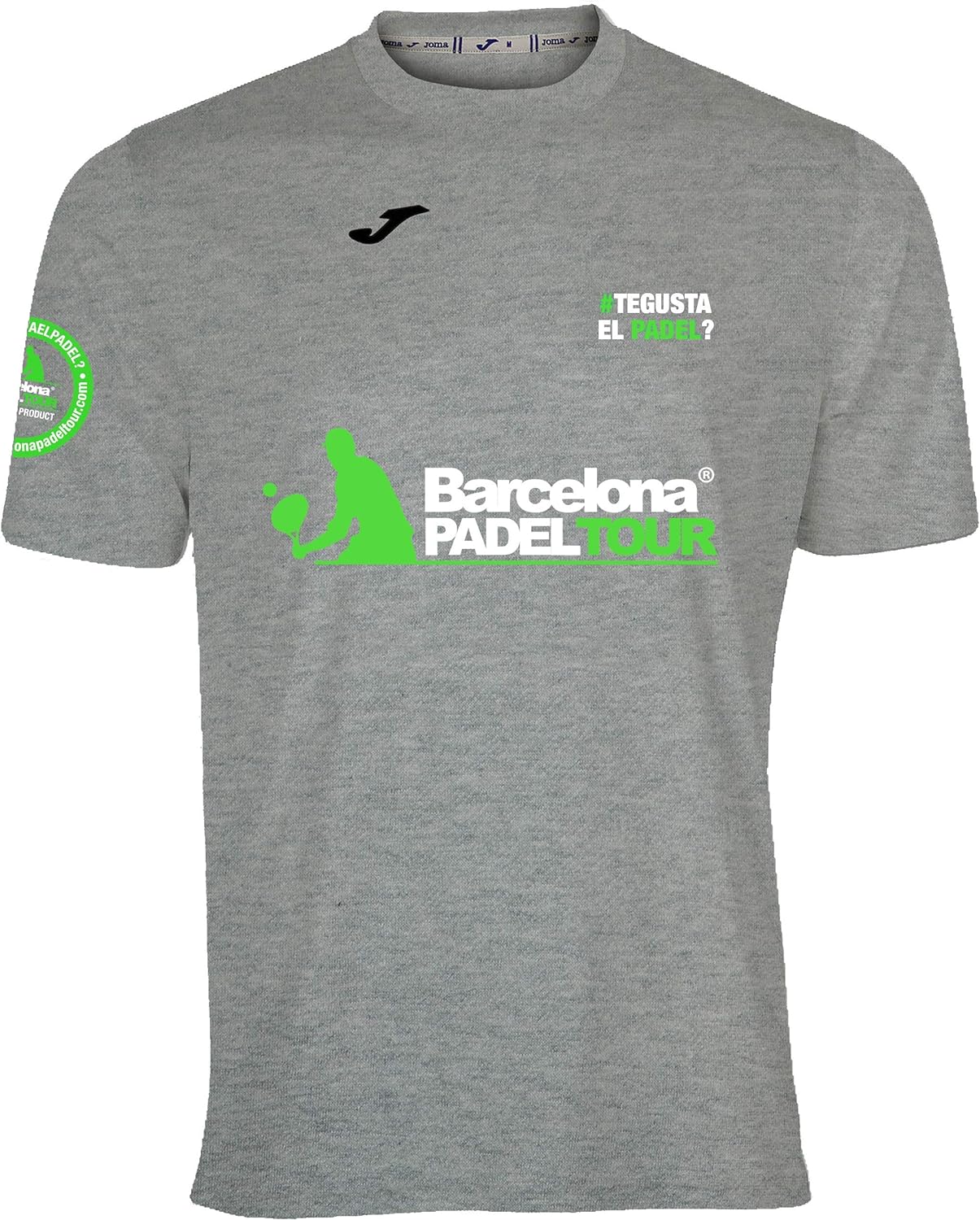 Barcelona Padel Tour | Technical Short Sleeve T-shirt"Te gusta el pádel" | Man | Soft Touch and Quick Drying | Sportswear