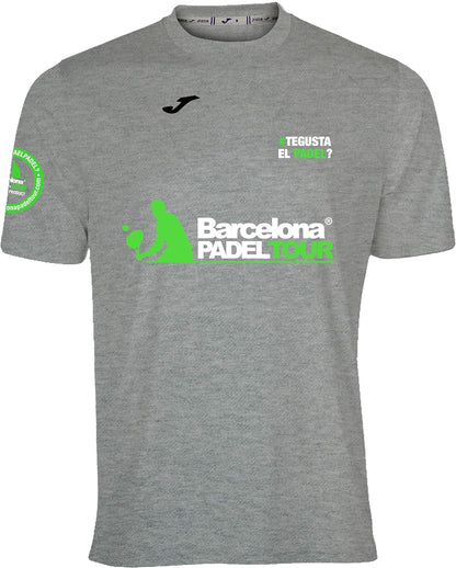 Barcelona Padel Tour | Technical Short Sleeve T-shirt"Te gusta el pádel" | Man | Soft Touch and Quick Drying | Sportswear