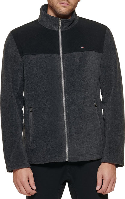 Tommy Hilfiger Men's Classic Zip Front Polar Fleece Jacket