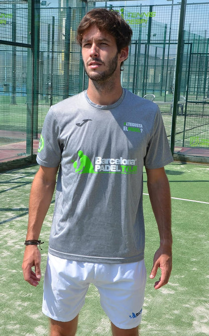 Barcelona Padel Tour | Technical Short Sleeve T-shirt"Te gusta el pádel" | Man | Soft Touch and Quick Drying | Sportswear