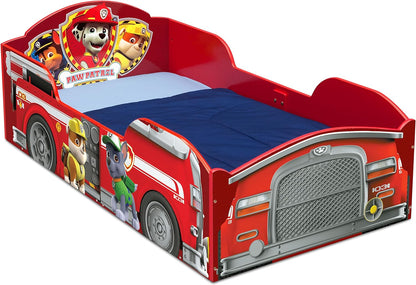 Delta Children Wood Toddler Bed - Greenguard Gold Certified, Nick Jr. PAW Patrol