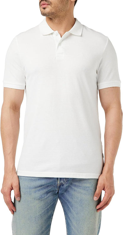 Jack & Jones Mens Jjebasic Plain Polo Shirt SS Noos Regular Fit Polo-Shirt (pack of 1)