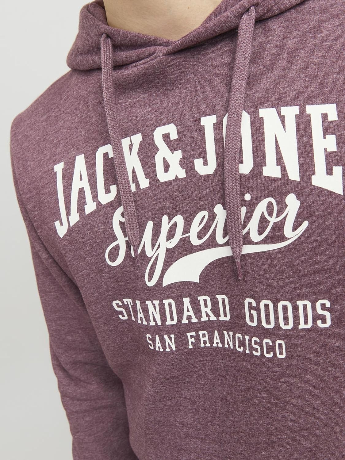 Jack & Jones mens LOGO SWEAT HOOD Sweatshirt