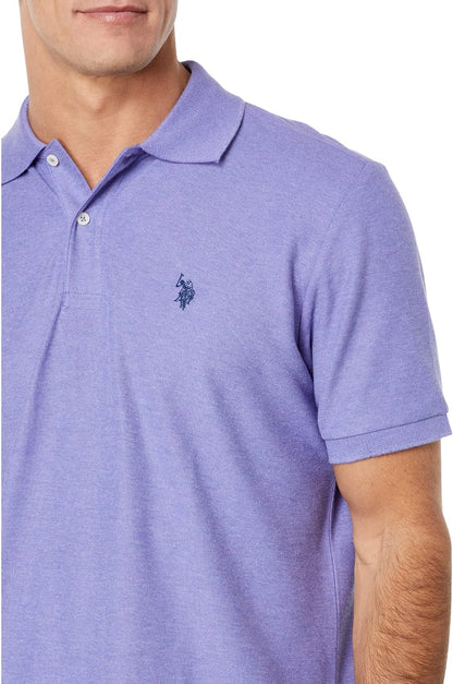 U.S. Polo Assn. Men's Polo Shirt, Oatmeal, One size