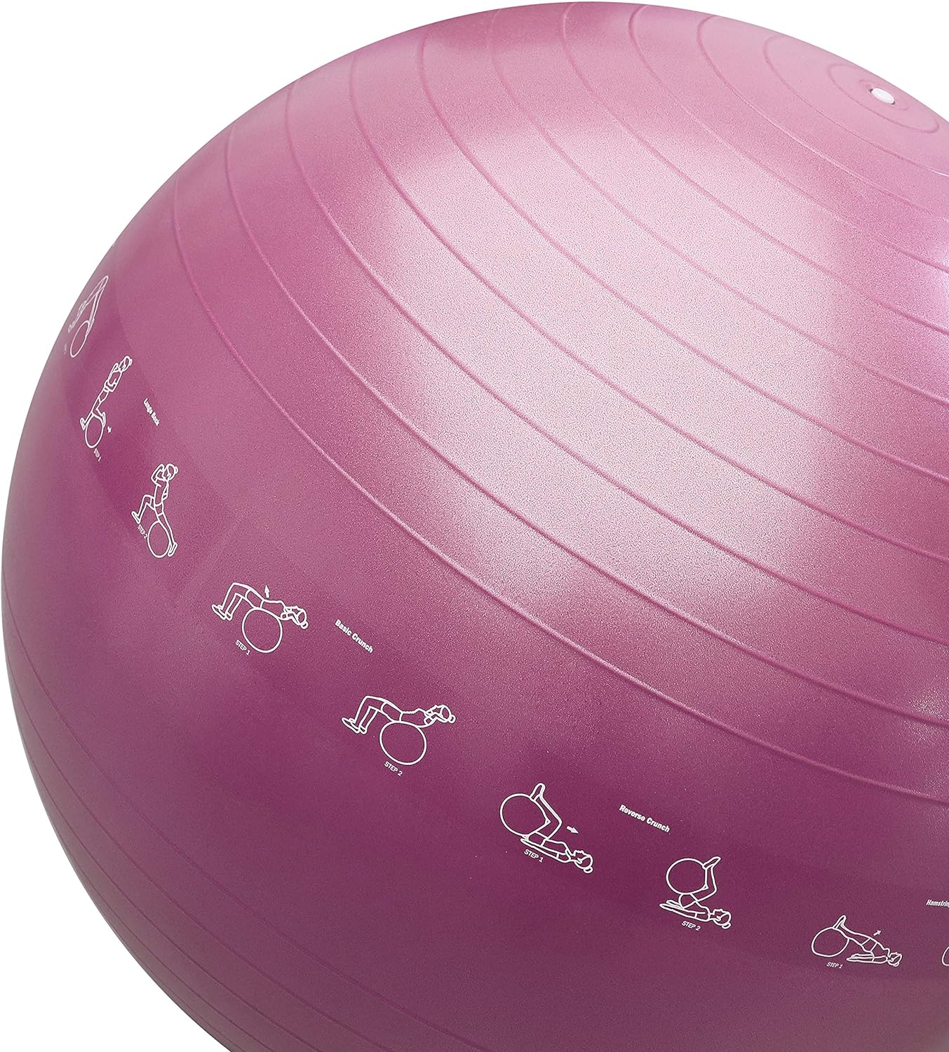 PROIRON Yoga Ball Anti-Burst Exercise Ball Chair with Quick Pump Slip Resistant Gym Ball Supports 500KG Balance Ball for Pilates Yoga Birthing Pregnancy Stability Gym Workout Training