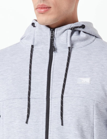 Jack & Jones mens AIR SWEAT ZIP HOOD Sweatshirt (pack of 1)