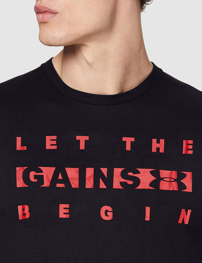 Under Armour Men's Mfo Let The Gains Begin Ss Short-sleeve Shirt